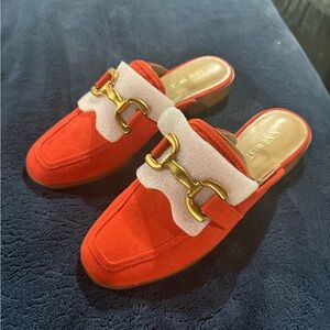 NINE WEST Red Loafers NEW!